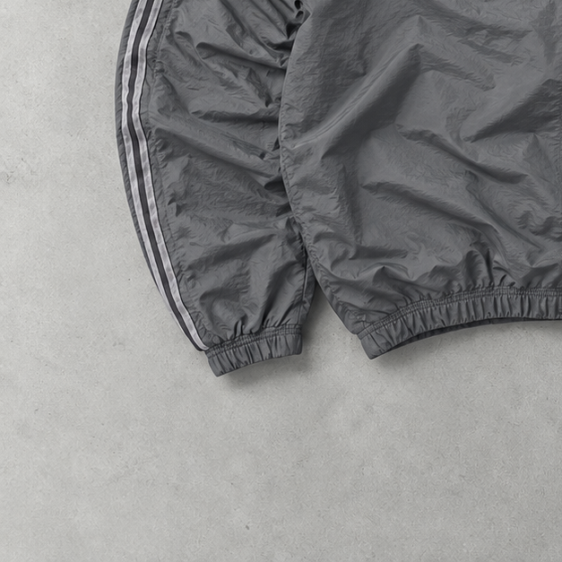 Vintage Adidas Jacket Gray Rare (M) Stitched Logo