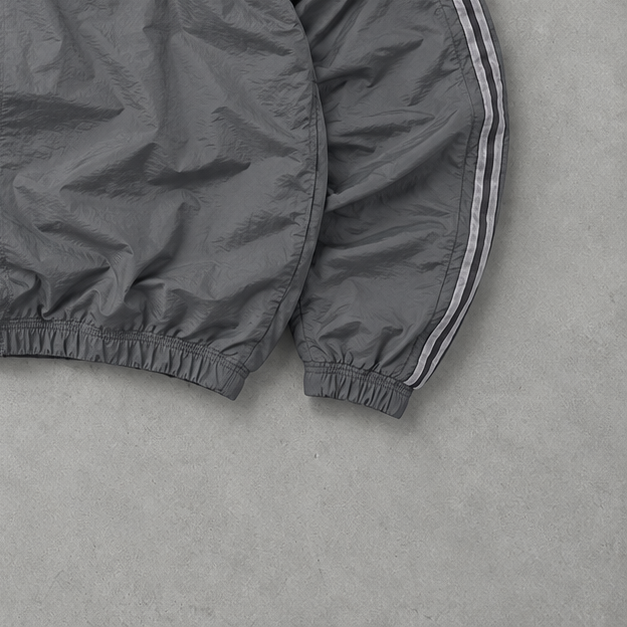 Vintage Adidas Jacket Gray Rare (M) Stitched Logo
