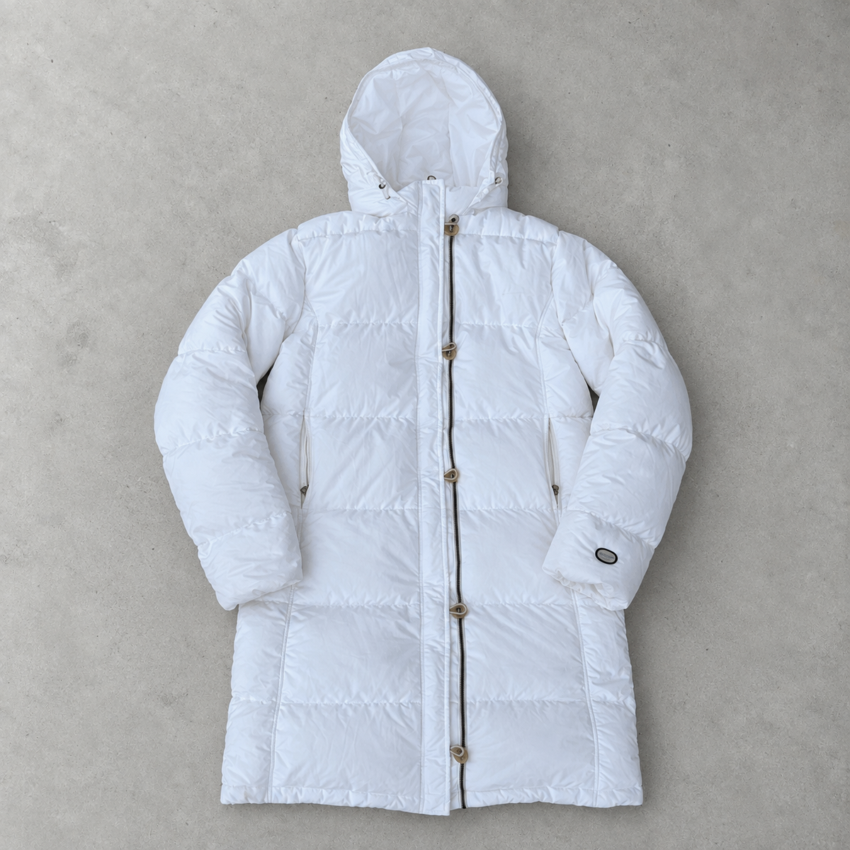 Y2K Nike Puffer Jacket White Limited (L)
