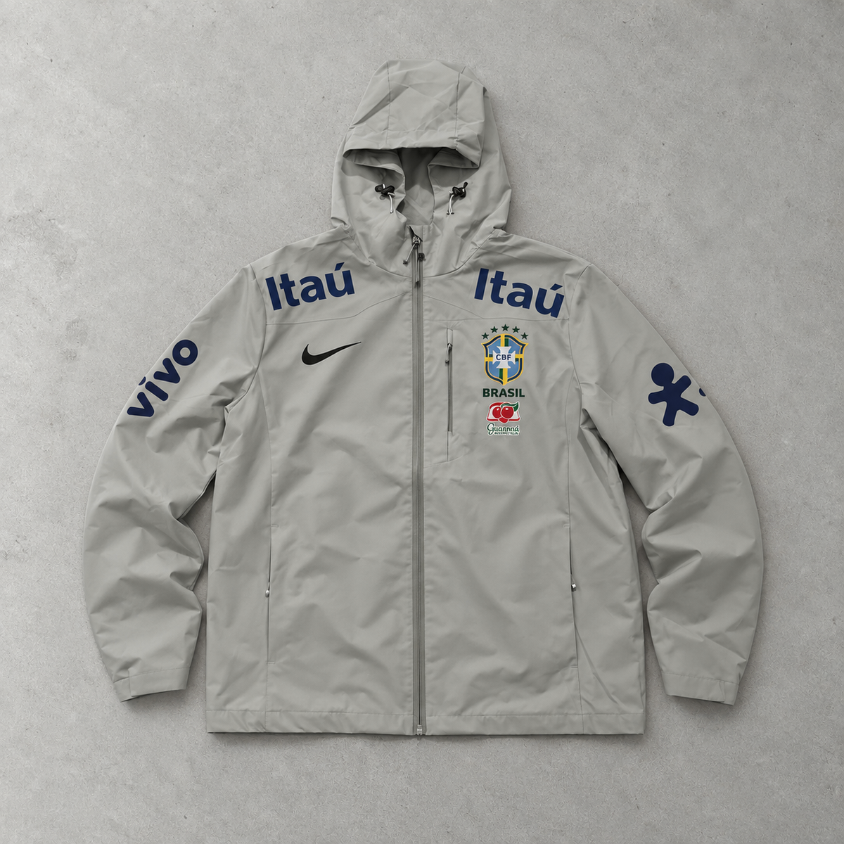 Brasilien Nike Gore-Tex Jacket Grau, Mintgrün Limited (S)
