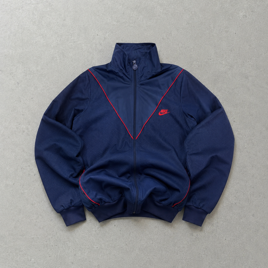 90s Y2K Vintage Nike Track Jacket Navy Rare (M)