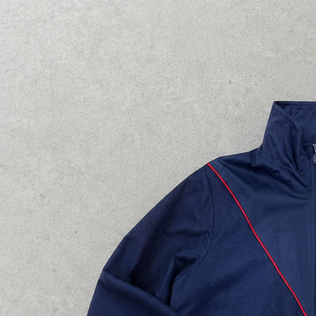 90s Y2K Vintage Nike Track Jacket Navy Rare (M)