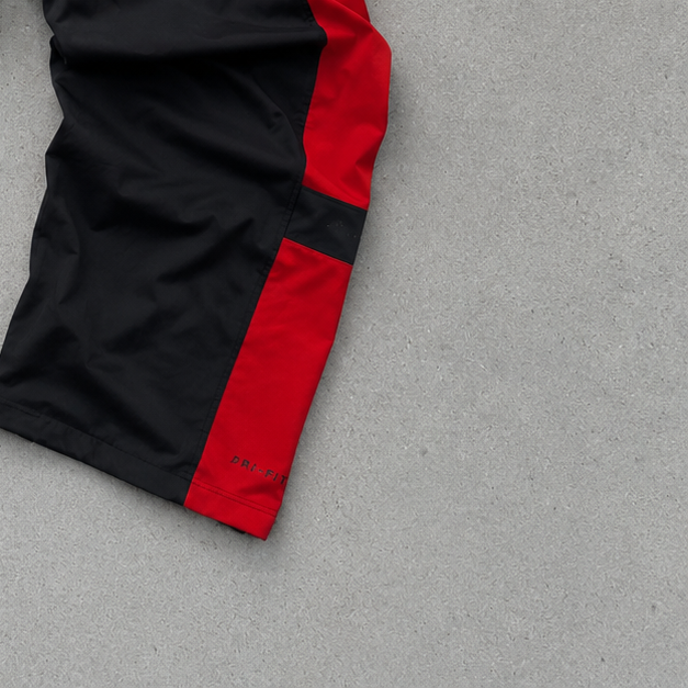Nike Track Pants Black, Red Limited (M)