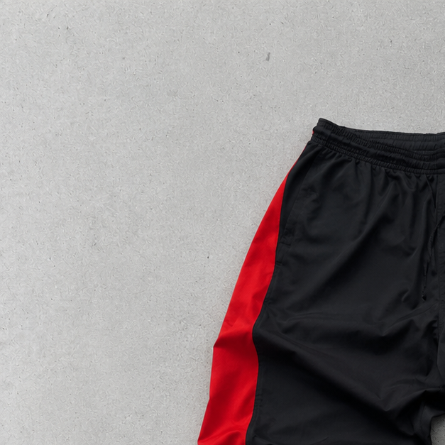 Nike Track Pants Black, Red Limited (M)