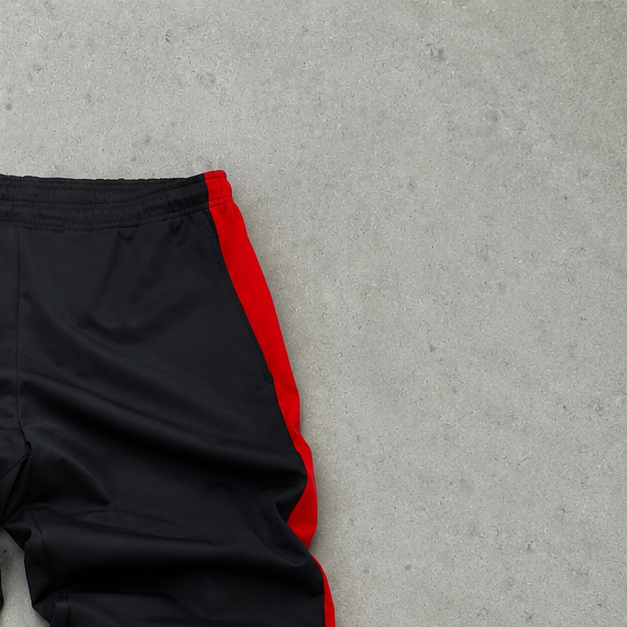 Nike Track Pants Black, Red Limited (M)