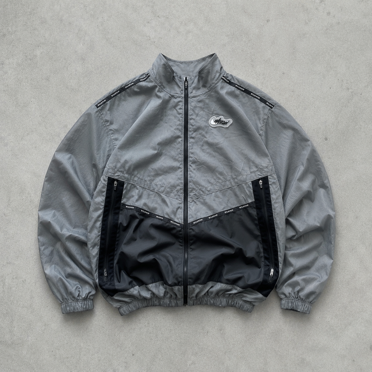 Nike Jacket Grey, Silver Limited (M)