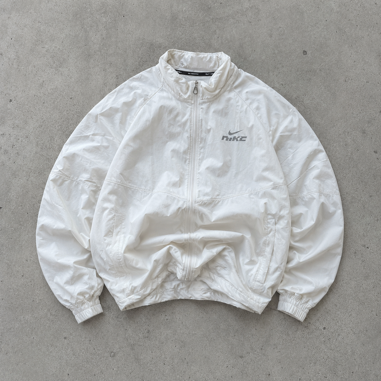 Nike Windbreaker Creme, Korallenrot Rare (XL)