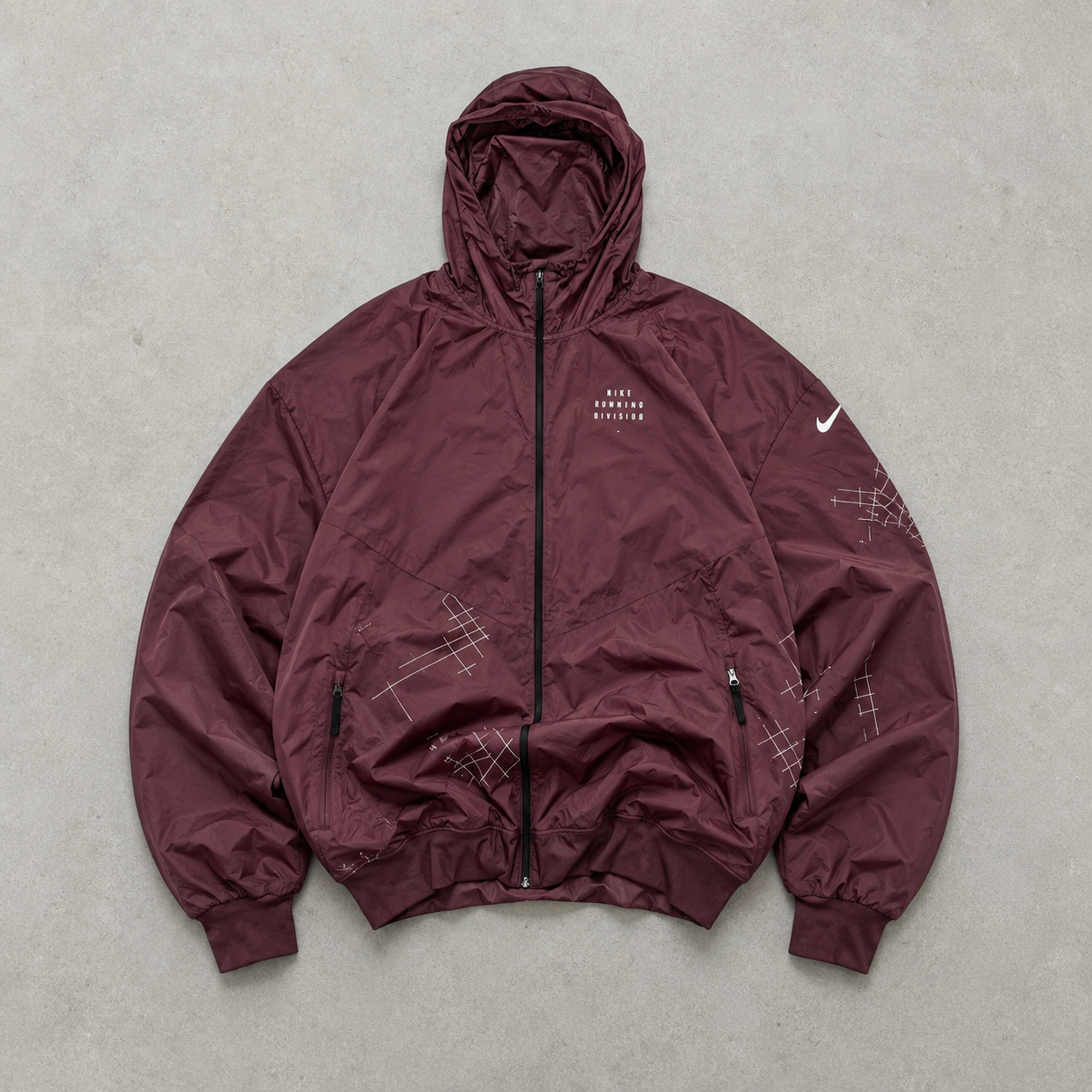 Nike Hoodie Burgunderrot Limited (L)