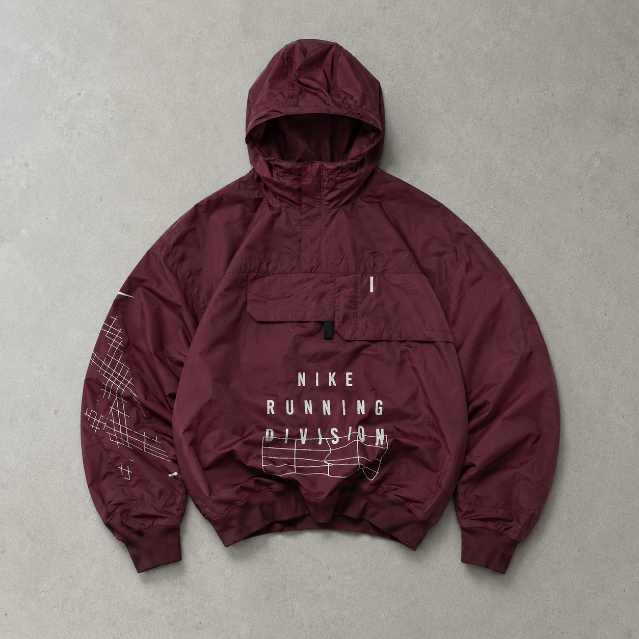 Nike Hoodie Burgunderrot Limited (L)