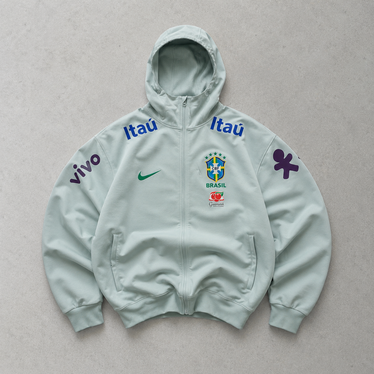 Brazil Nike Windbreaker Türkis Limited (Size M)