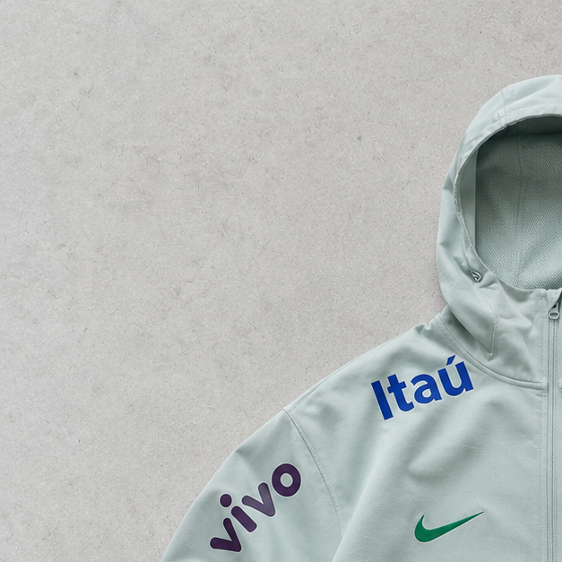 Brazil Nike Windbreaker Türkis Limited (Size M)