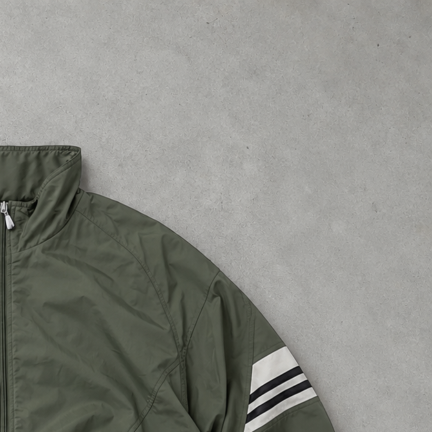 Adidas Track Jacket Khaki Rare (M)
