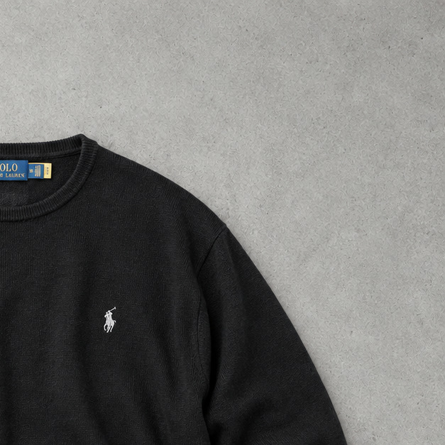 Polo Ralph Lauren Sweater Schwarz Rare (XXL)