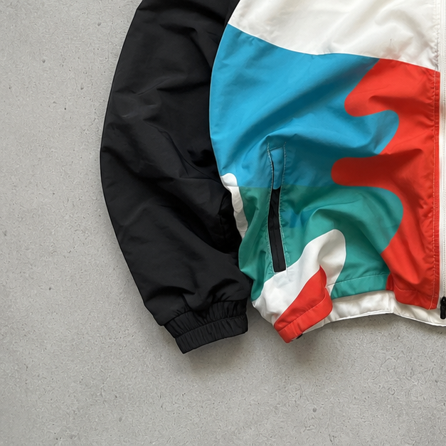 Nike Jacket White, Orange Rare (M)