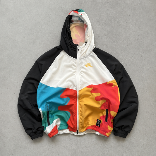 Nike Jacket White, Orange Rare (M)