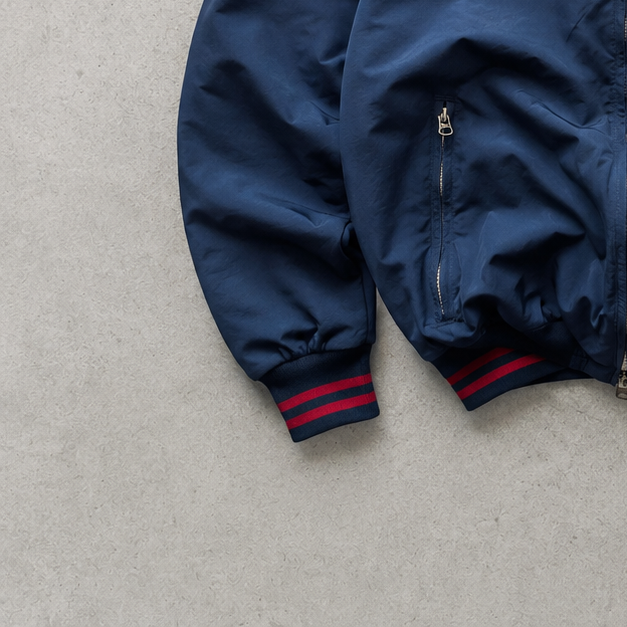 Y2K Ralph Lauren Jacket Navy Rare (S)