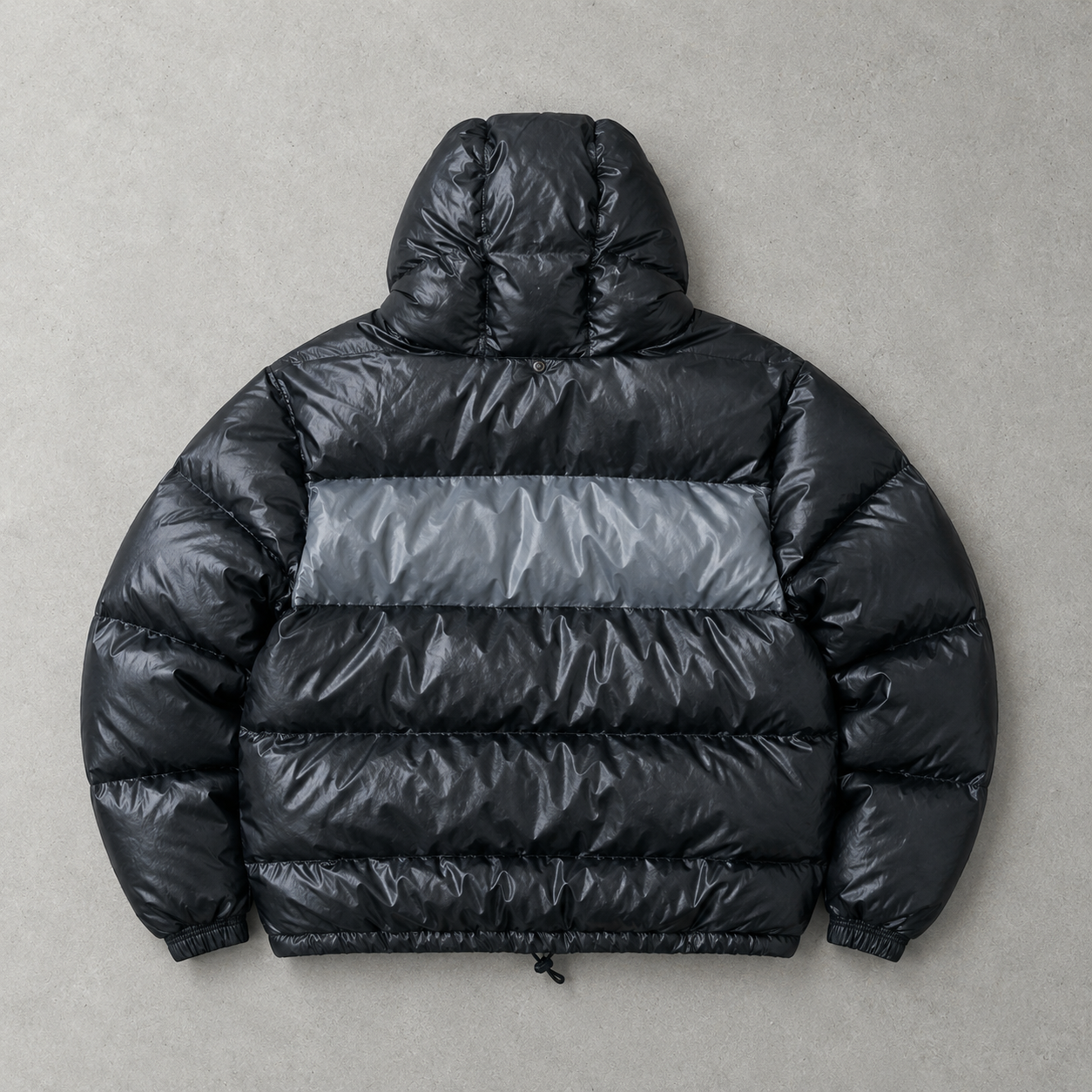Nike Puffer Jacket Grau, Schwarz Rare (Size M)