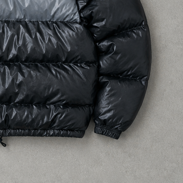 Nike Puffer Jacket Grau, Schwarz Rare (Size M)
