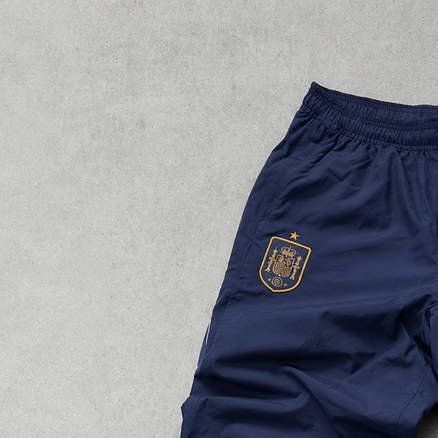 Spain Adidas Track Pants Marineblau, Rot Rare (Size S)