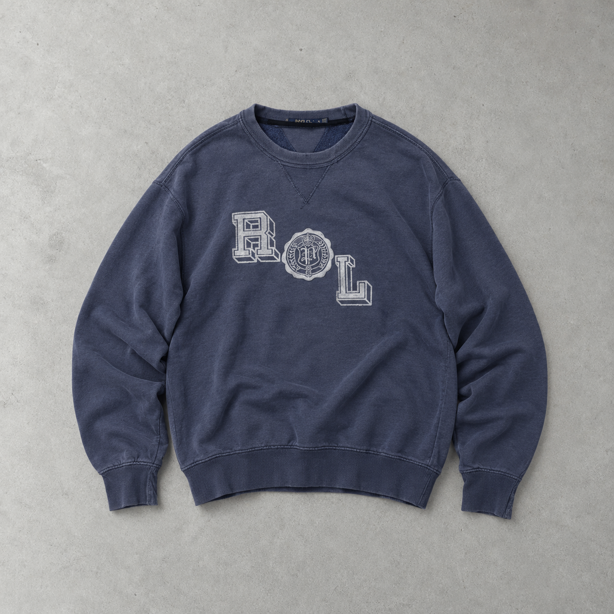 Polo Ralph Lauren Sweater Marineblau Rare (XL)
