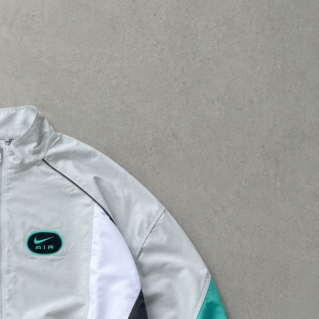 Nike Windbreaker Turquoise, White Rare (S)