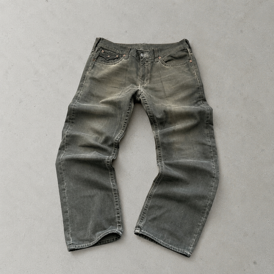 True Religion Jeans Dunkelgrün Rare (W38 | DE 54)