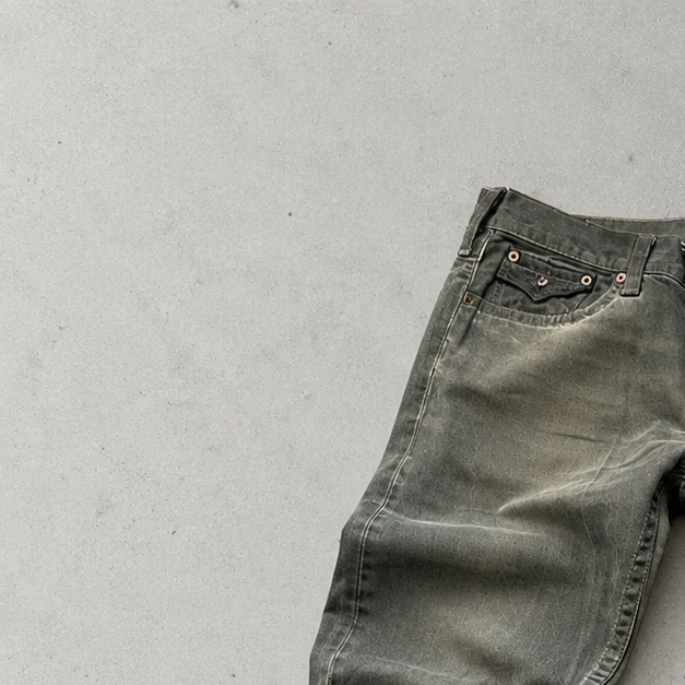 True Religion Jeans Dunkelgrün Rare (W38 | DE 54)