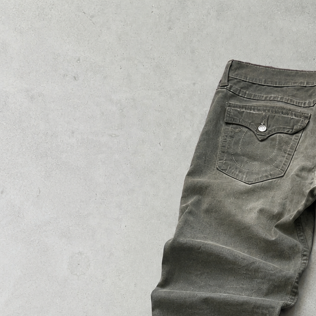 True Religion Jeans Dunkelgrün Rare (W38 | DE 54)