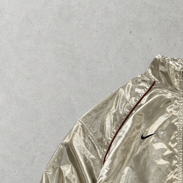 FC Barcelona Y2K 2001 Nike Windbreaker Gold Limited (XL)