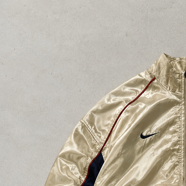 FC Barcelona Y2K 2001 Nike Windbreaker Gold Limited (XL)