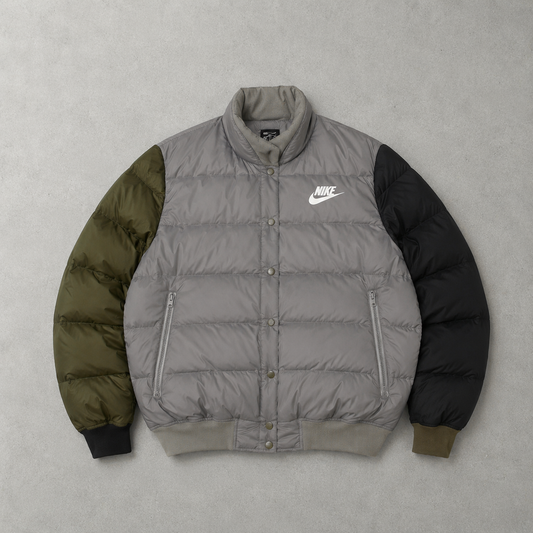 Nike Puffer Jacket Grau, Schwarz Limited (Size L)