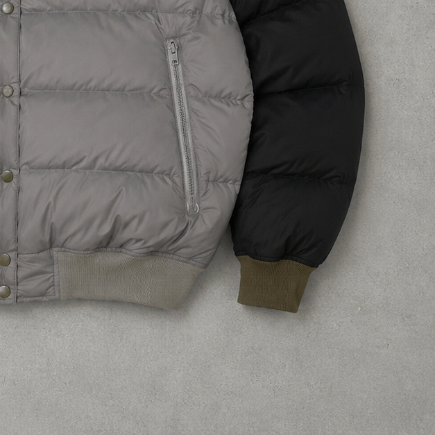 Nike Puffer Jacket Grau, Schwarz Limited (Size L)