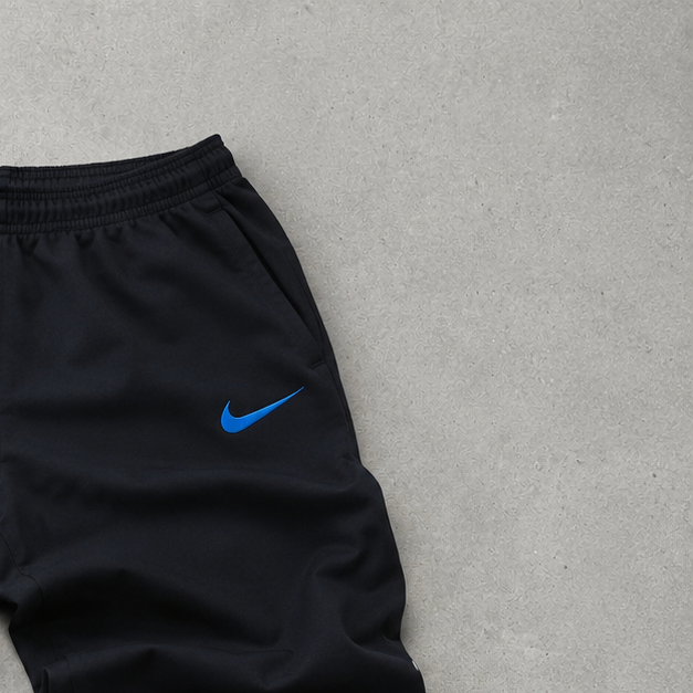 Nike Pants Schwarz, Blau Rare (S)