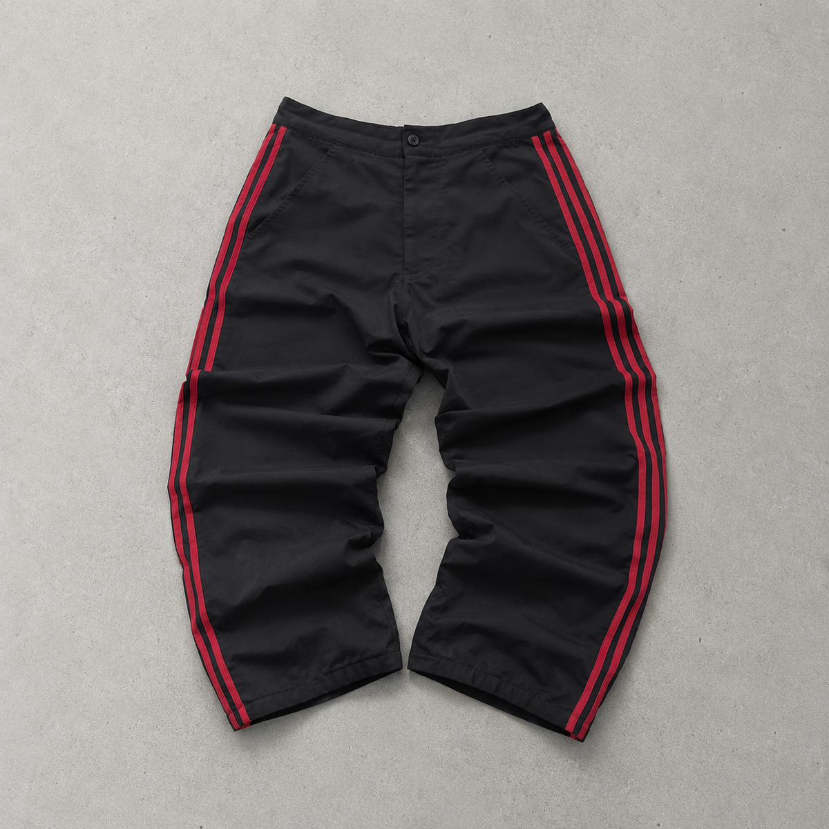 Adidas Track Pants Schwarz, Rot Limited (Size S)
