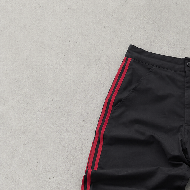 Adidas Track Pants Schwarz, Rot Limited (Size S)
