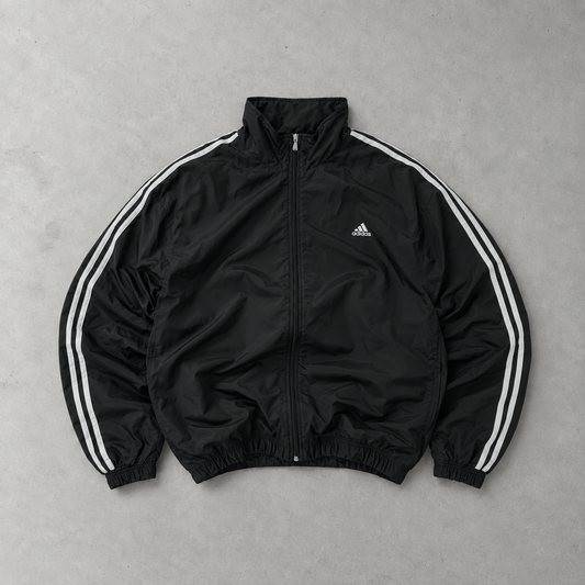Veste de survêtement Adidas noire rare (M)