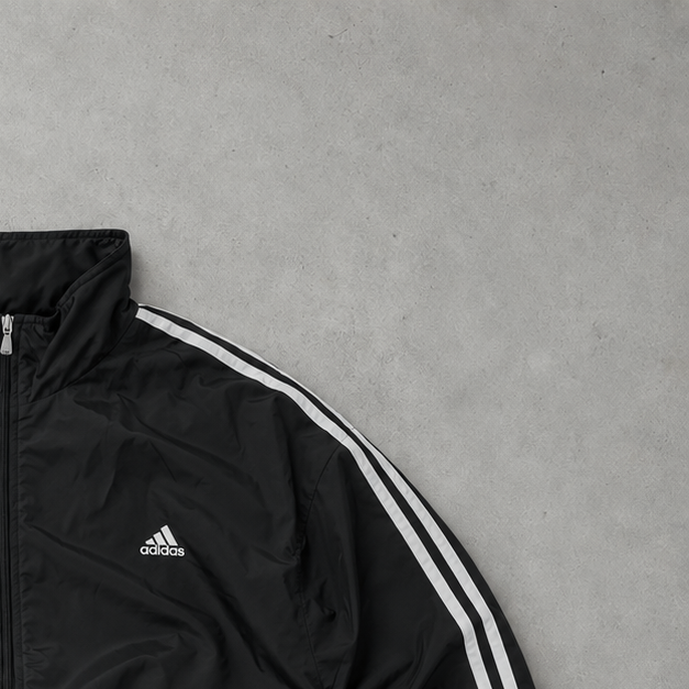 Adidas Track Jacket Black Rare (M)