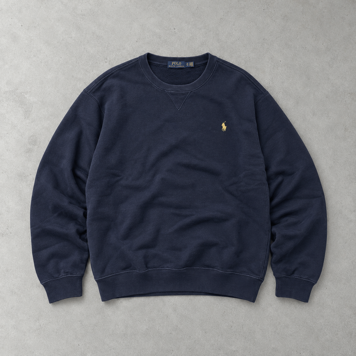 Polo Ralph Lauren Sweater Marineblau Rare (XL)
