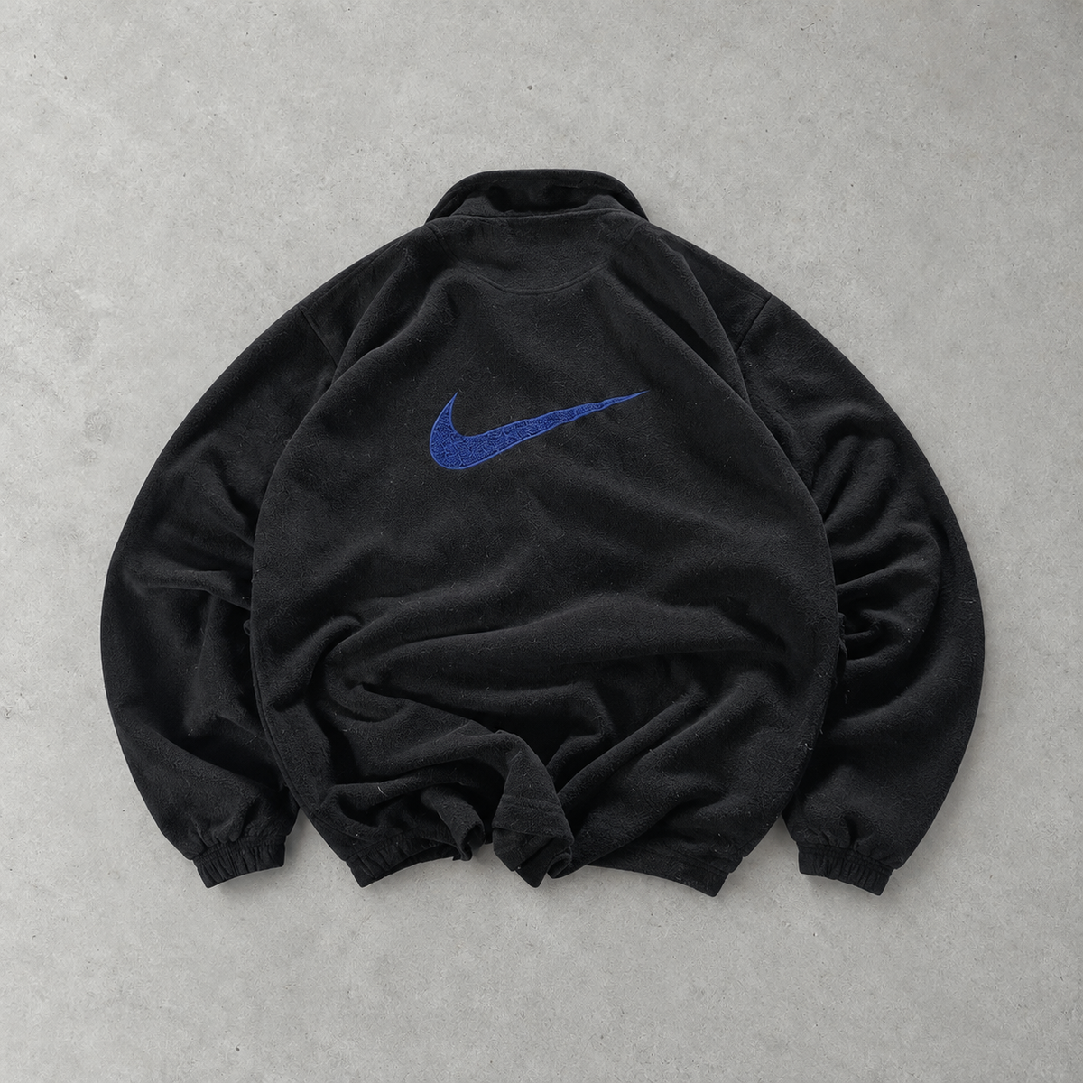 Y2K Nike Sweater Schwarz Rare (M)