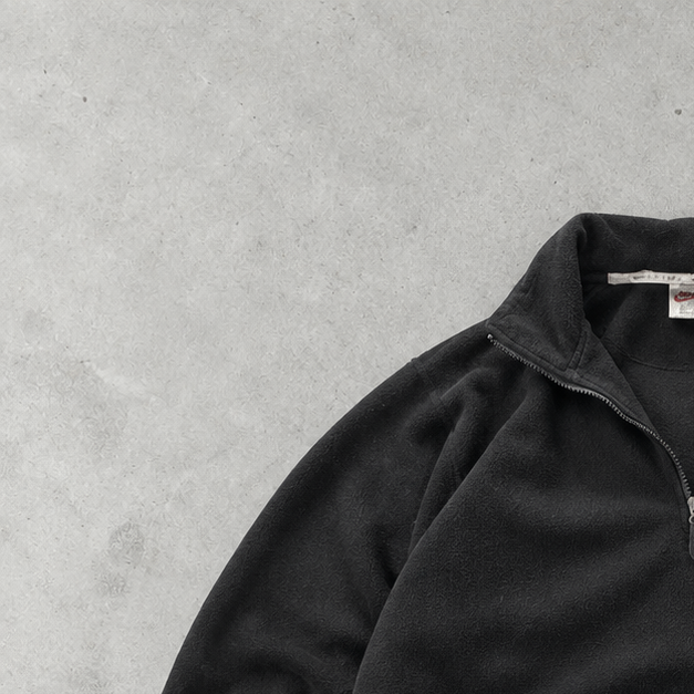 Y2K Nike Sweater Schwarz Rare (M)