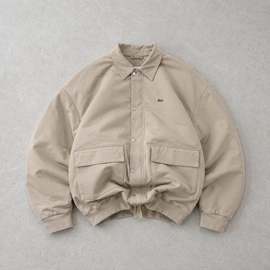 Lacoste Harrington Jacket Beige / Creme Rare (L)