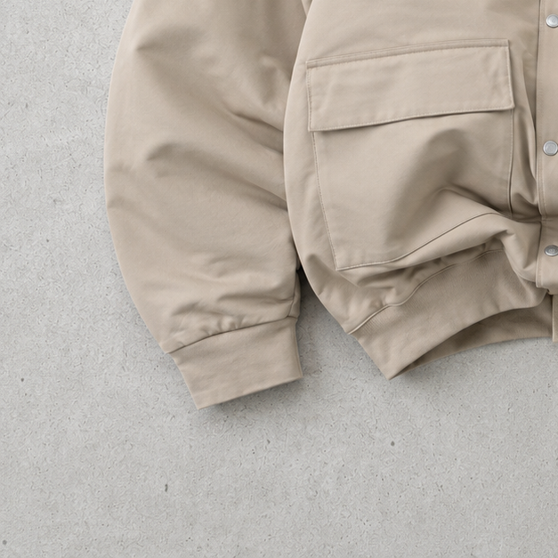 Lacoste Harrington Jacket Beige / Creme Rare (L)
