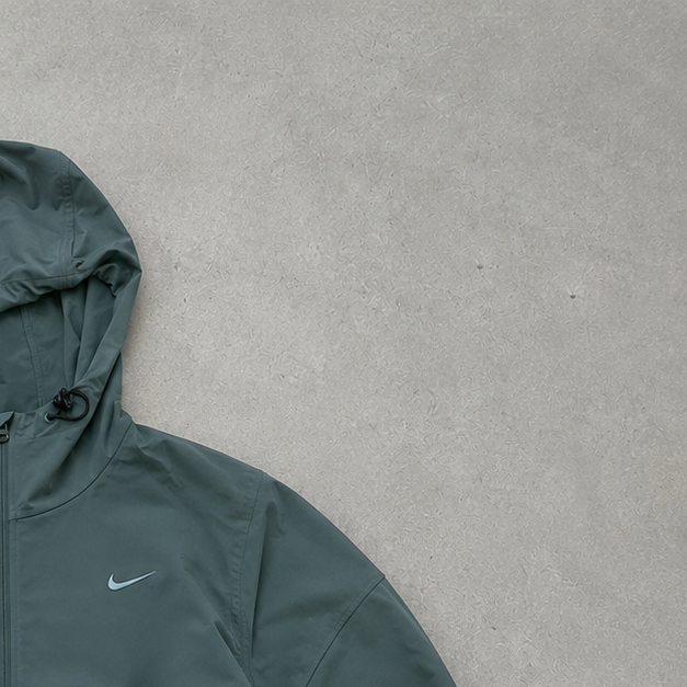 Nike Track Jacket Dark Green, Grey Rare (S)