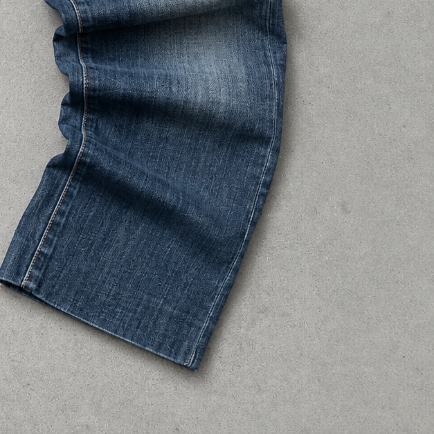 Y2K 2000s Vintage Armani Jeans Baggy Jeans Blau, Marineblau Limited (W31 | DE 46)