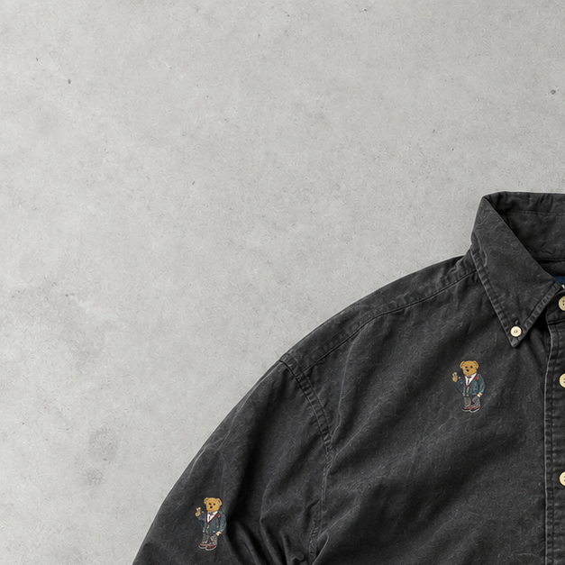 Ralph Lauren Shirt Schwarz Rare (S)