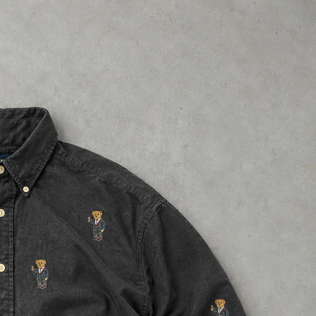 Ralph Lauren Shirt Schwarz Rare (S)