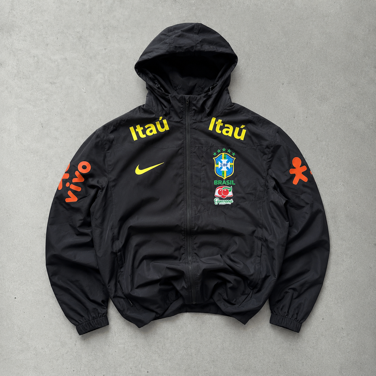 Brazil Nike Jacket Black Rare (Size M)