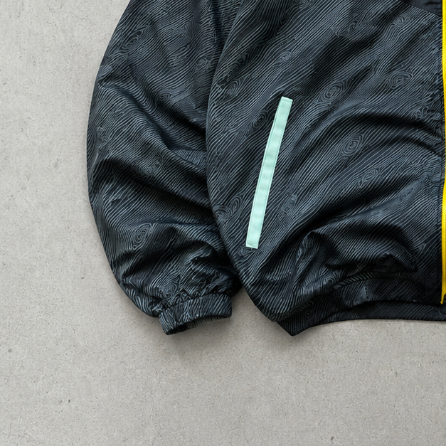 Nike Windbreaker Black, Yellow Rare (L)