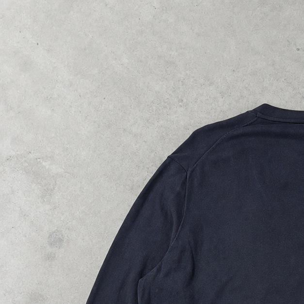 Ralph Lauren Cardigan Marineblau Rare (XXL) Stitched Logo