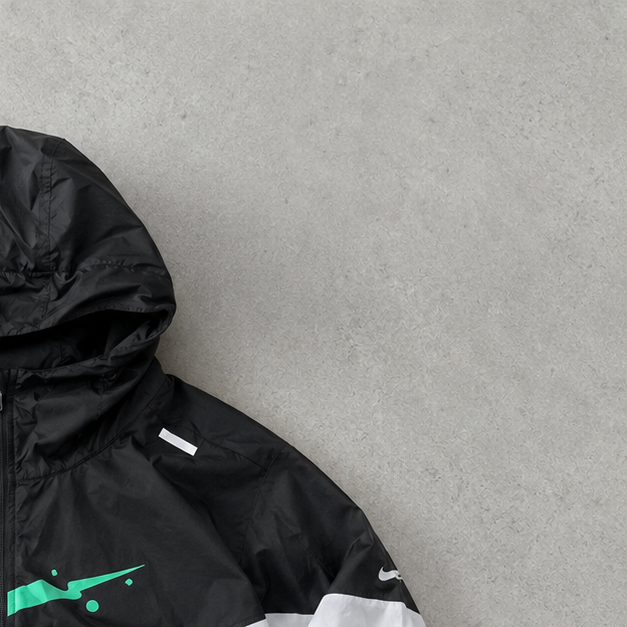 Nike Jacket Black, White Limited (XL)